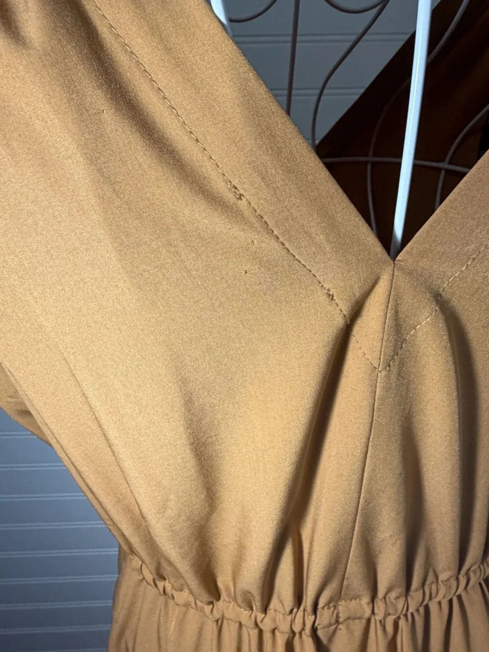 Calvin Klein Deep Tan Maxi Dress - Picture 10 of 11